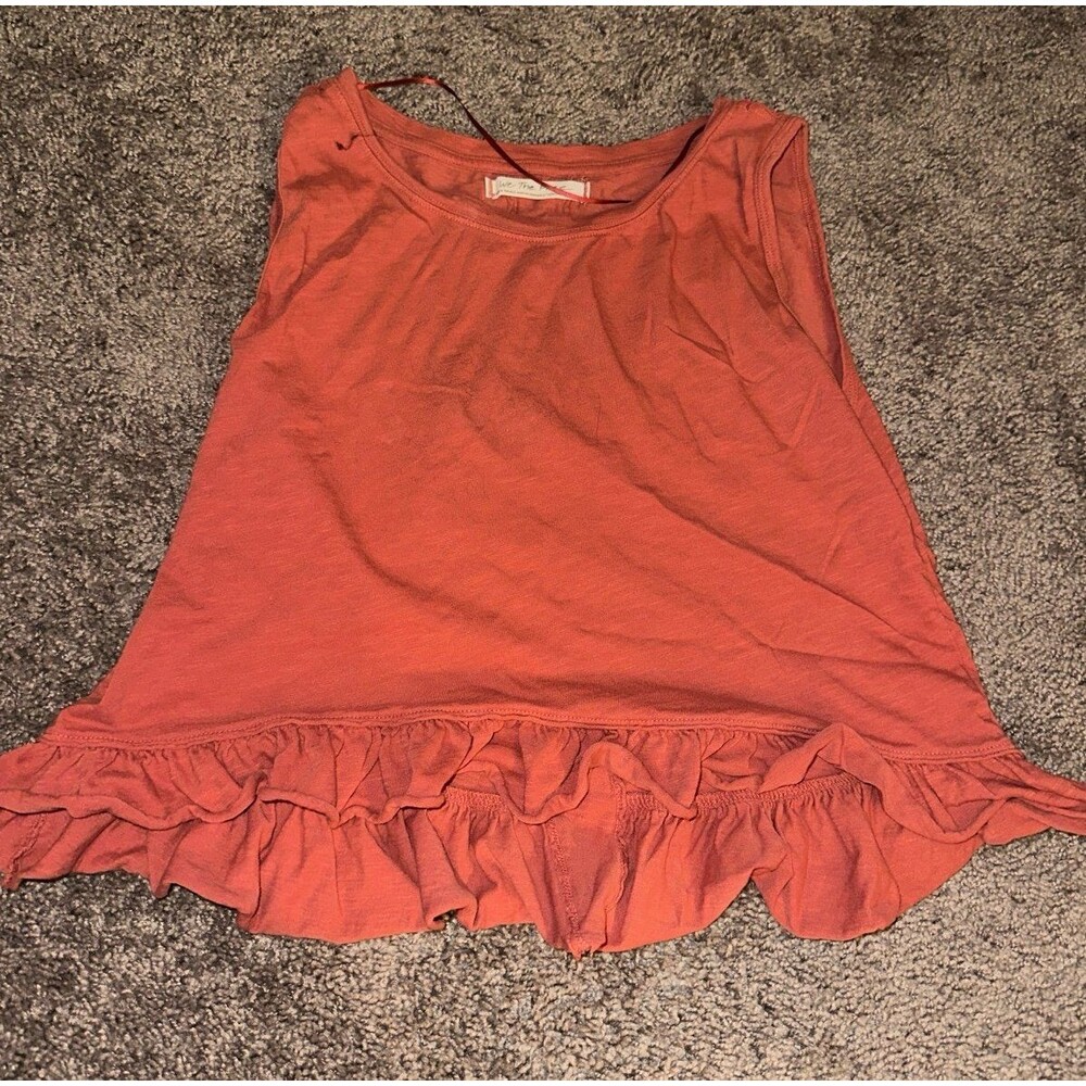 Free people ruffle tank top